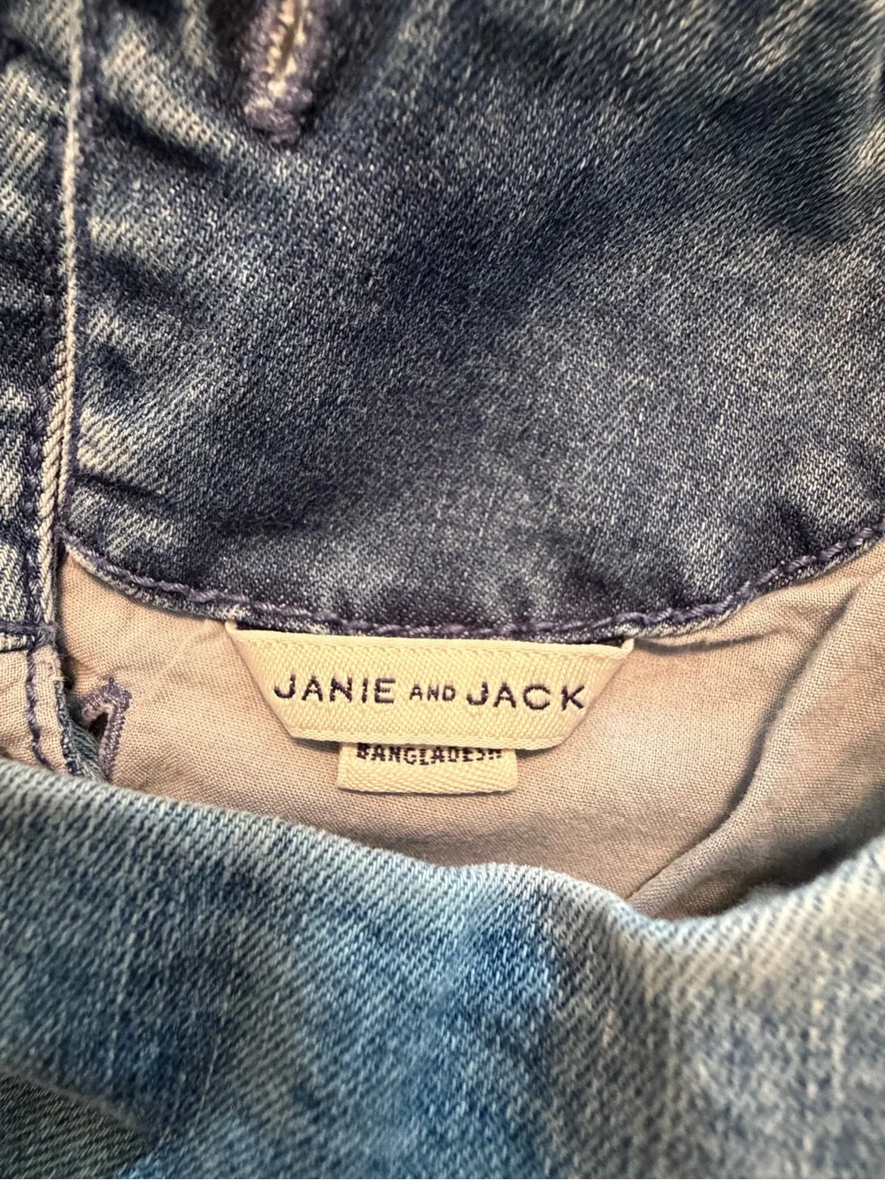 Janie and Jack Denim Jumpsuit